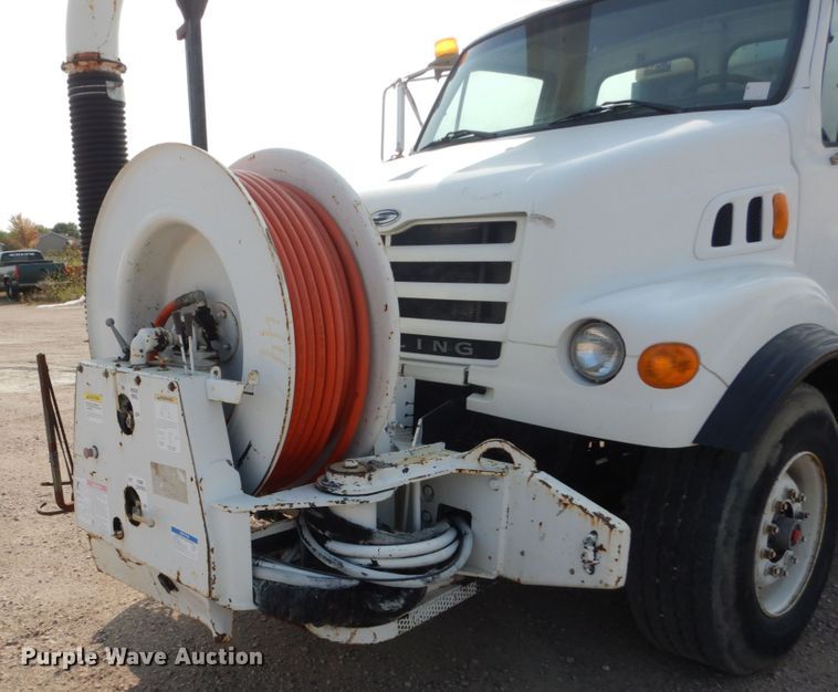 image for item HP9879 2003 Sterling L-Line  sewer jetter truck