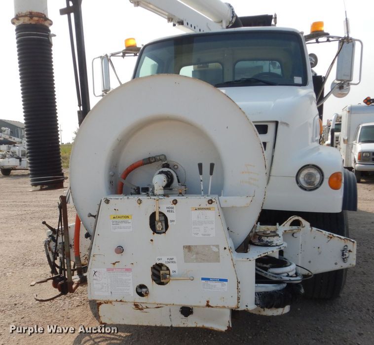 image for item HP9879 2003 Sterling L-Line  sewer jetter truck