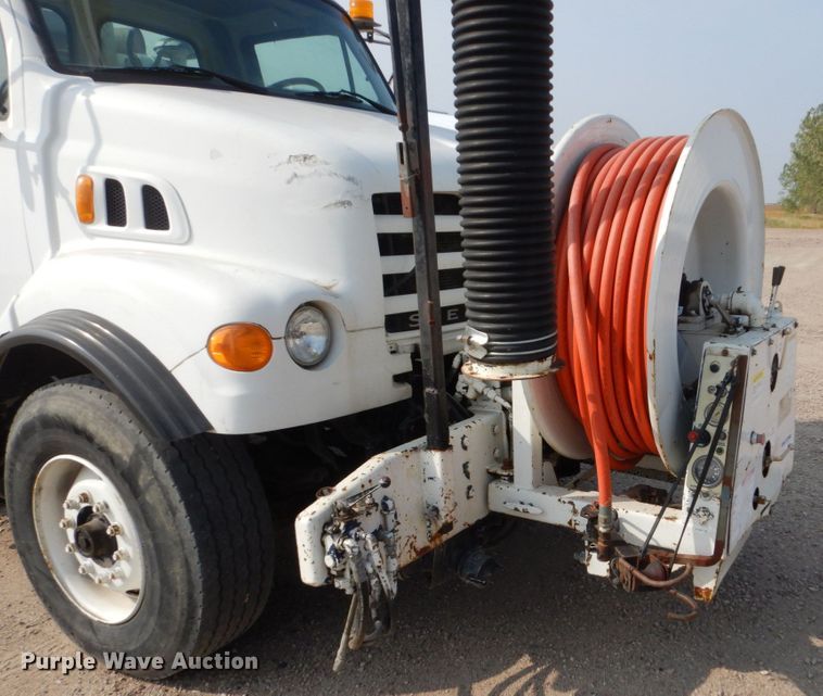 image for item HP9879 2003 Sterling L-Line  sewer jetter truck