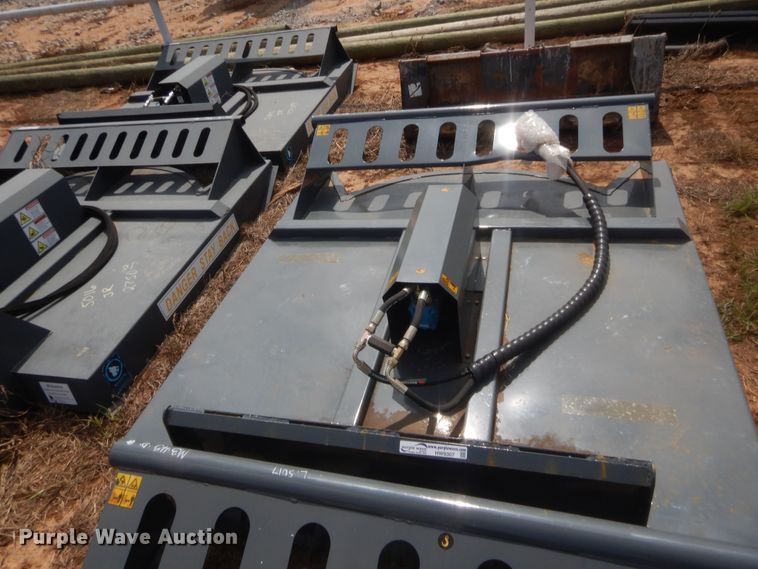 image for item HW9307 2020 Mower King SSRC72 skid steer rotary mower