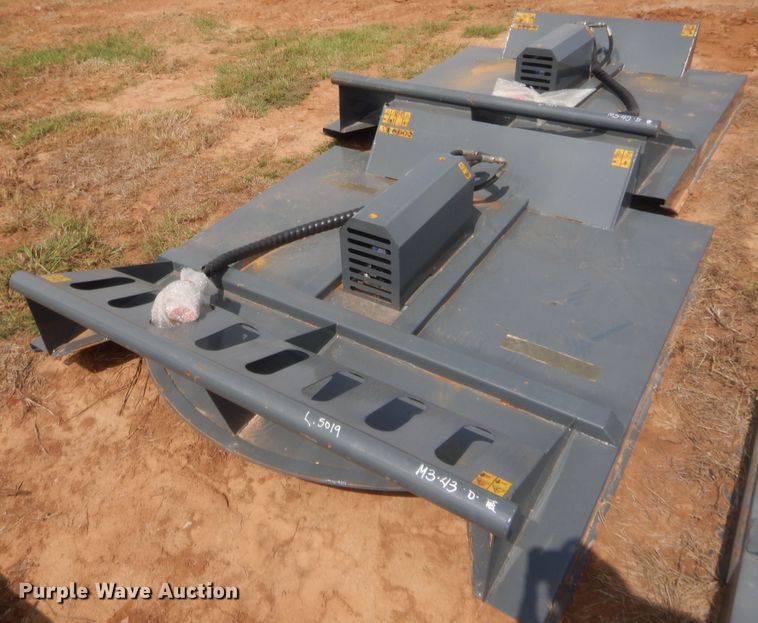 image for item HW9307 2020 Mower King SSRC72 skid steer rotary mower