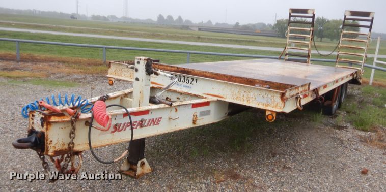 image for item HW9323 Superline equipment trailer