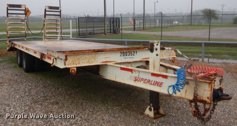 image for item HW9323 Superline equipment trailer