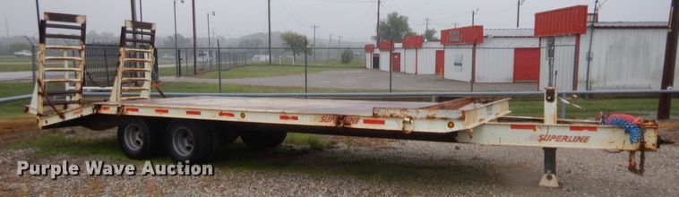 image for item HW9323 Superline equipment trailer