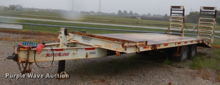 image for item HW9323 Superline equipment trailer