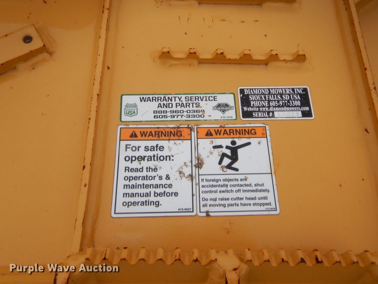 image for item HW9324 Diamond skid steer mulcher