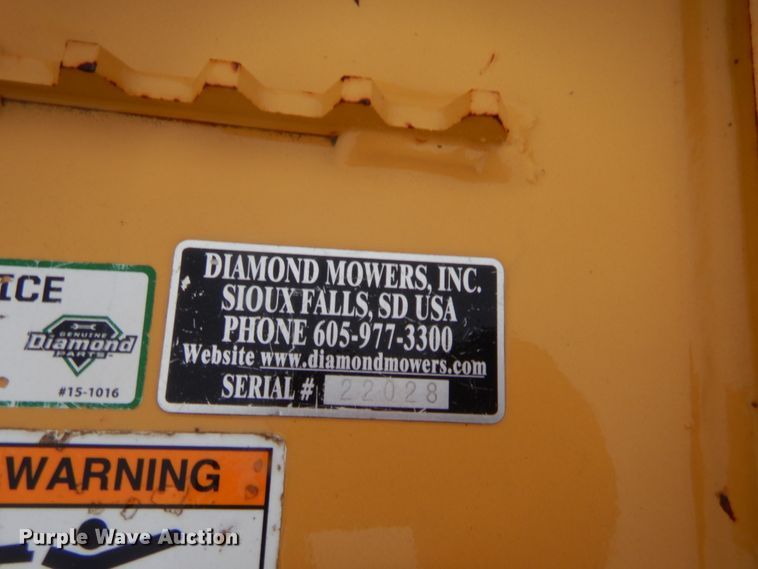 image for item HW9324 Diamond skid steer mulcher