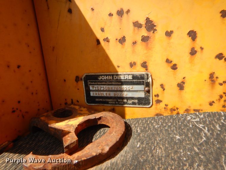 image for item HW9325 1990 John Deere 750B  pipelayer