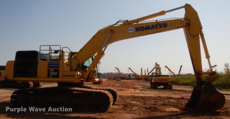 image for item HW9326 2013 Komatsu PC490LC-10  excavator