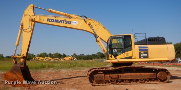 image for item HW9326 2013 Komatsu PC490LC-10  excavator
