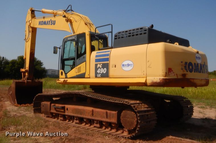 image for item HW9327 2013 Komatsu PC490LC-10  excavator