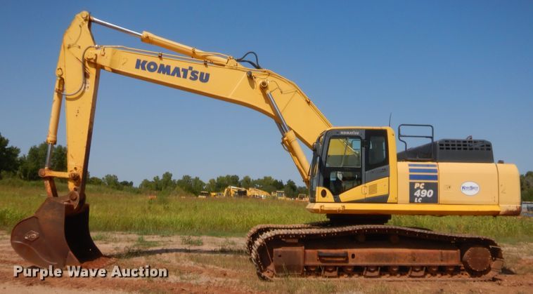 image for item HW9327 2013 Komatsu PC490LC-10  excavator