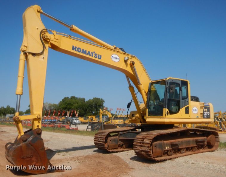 image for item HW9329 2011 Komatsu PC270LC-8  excavator