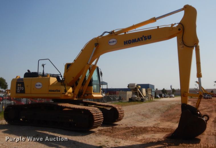 image for item HW9329 2011 Komatsu PC270LC-8  excavator