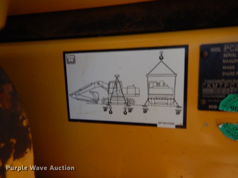 image for item HW9329 2011 Komatsu PC270LC-8  excavator