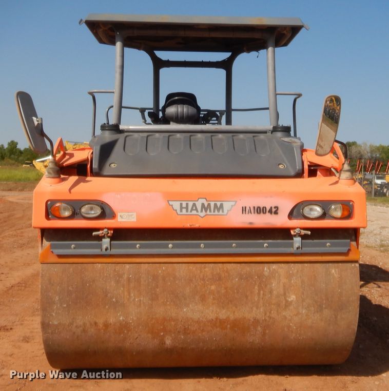image for item HW9330 2010 Hamm HD140VO  vibratory double drum roller