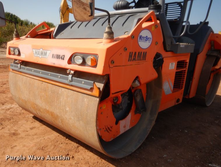 image for item HW9330 2010 Hamm HD140VO  vibratory double drum roller