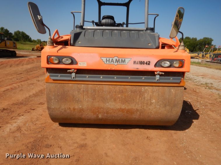 image for item HW9330 2010 Hamm HD140VO  vibratory double drum roller