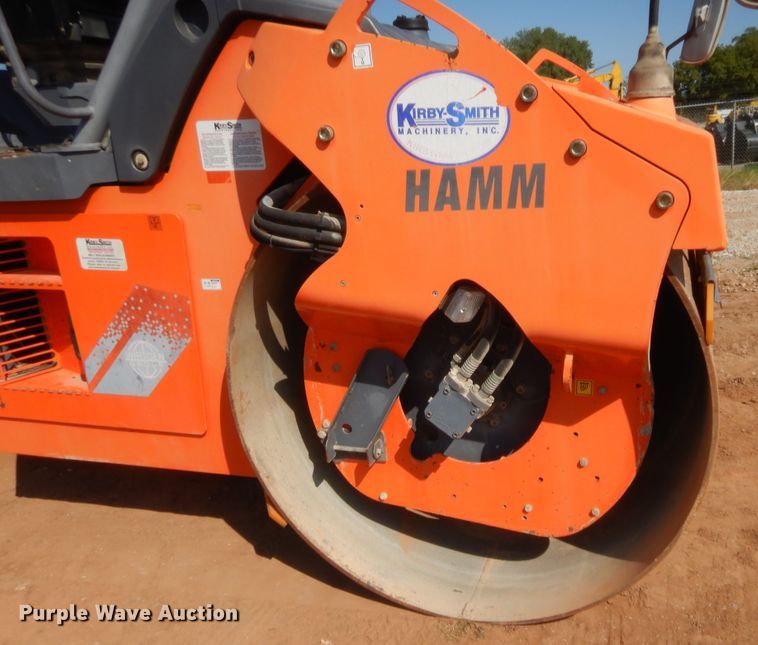 image for item HW9330 2010 Hamm HD140VO  vibratory double drum roller