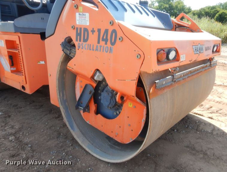 image for item HW9330 2010 Hamm HD140VO  vibratory double drum roller