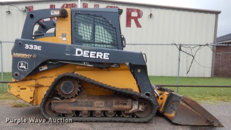 image for item HW9331 2015 John Deere 333E  tracked skid steer loader