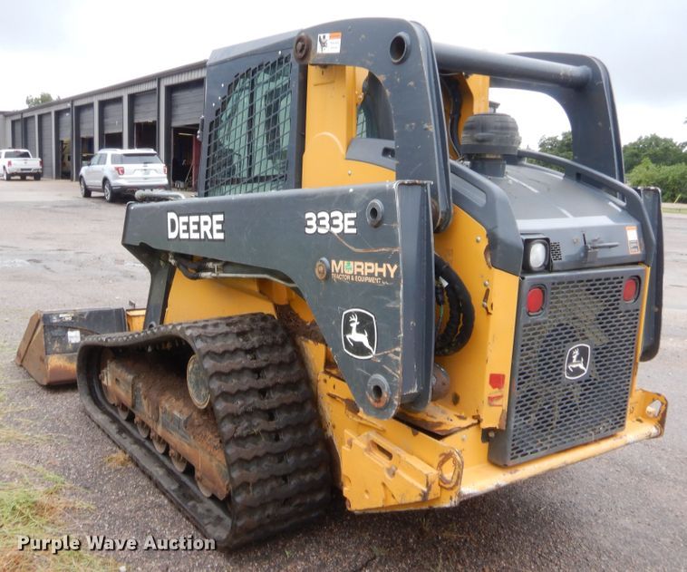 image for item HW9331 2015 John Deere 333E  tracked skid steer loader