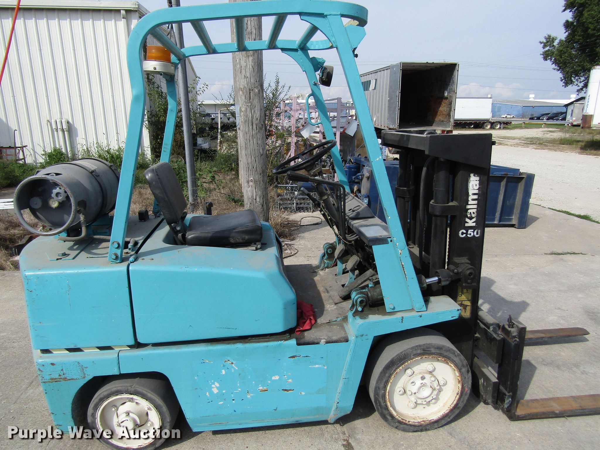 Kalmar C50 forklift in Mount Pleasant, IA Item GQ9162 sold Purple Wave