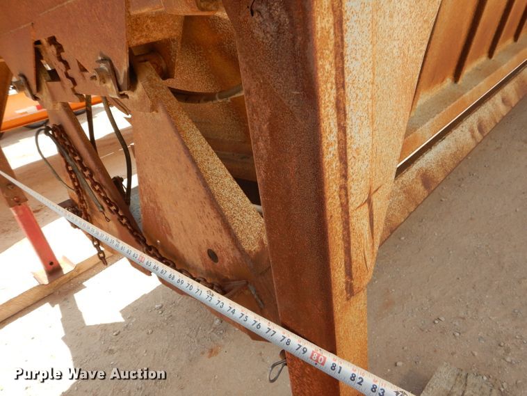 image for item DI0776 1991 Clement 540-0-39 bottom dump trailer