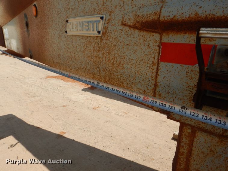 image for item DI0776 1991 Clement 540-0-39 bottom dump trailer