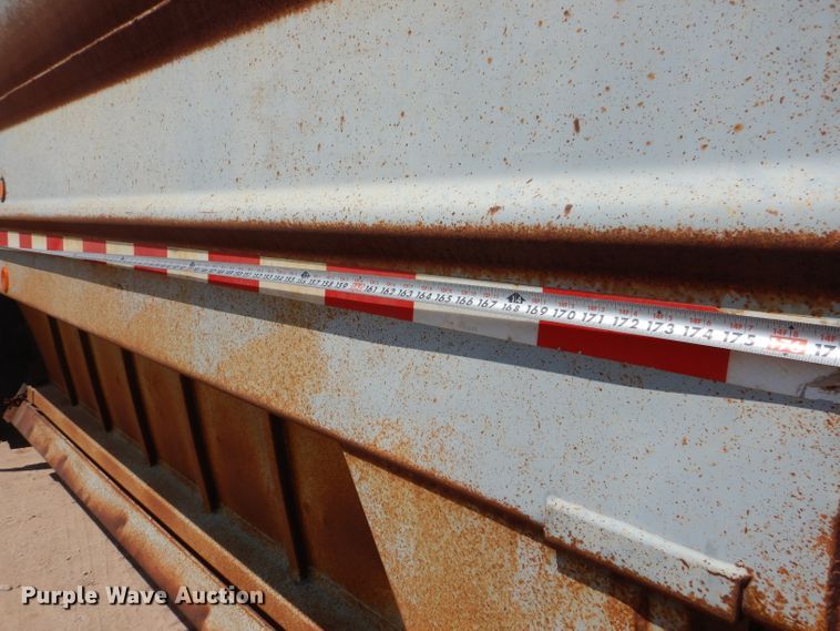 image for item DI0776 1991 Clement 540-0-39 bottom dump trailer