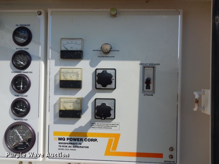 image for item DJ1018 Whisperwatt DCA-70SSIU  generator