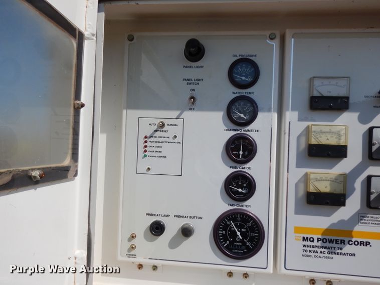 image for item DJ1018 Whisperwatt DCA-70SSIU  generator