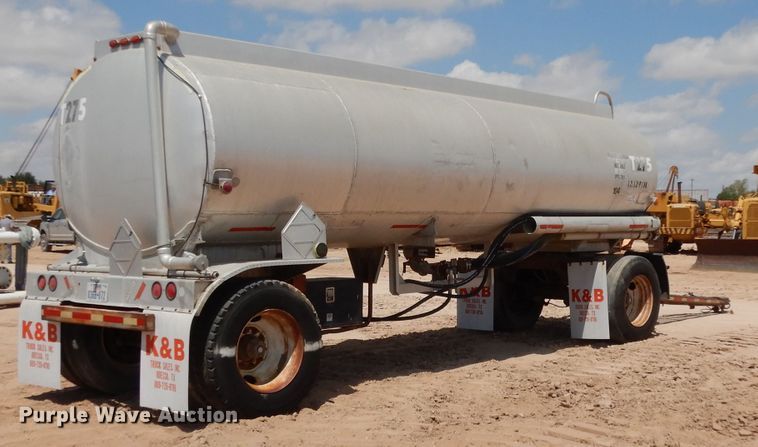 image for item DJ1022 1977 Beall BATT-52 tank trailer