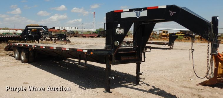 image for item DJ1027 2009 Neckover equipment trailer