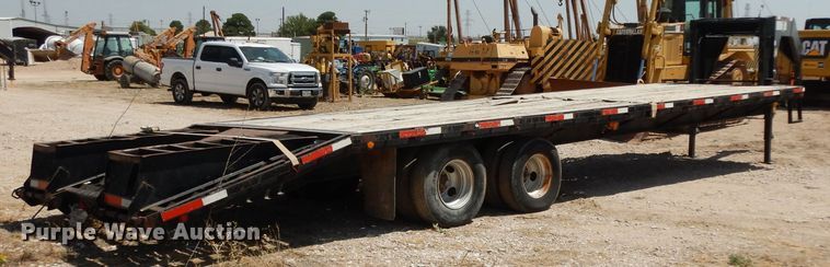 image for item DJ1027 2009 Neckover equipment trailer