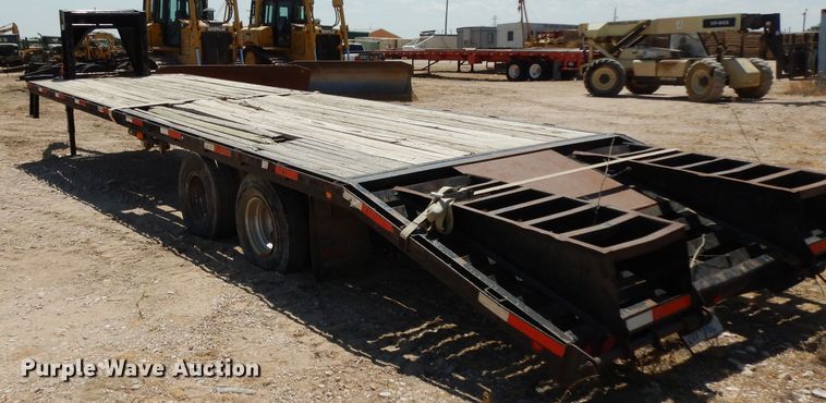 image for item DJ1027 2009 Neckover equipment trailer