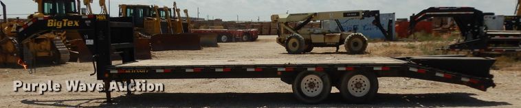 image for item DJ1028 2014 Big Tex 14GN equipment trailer