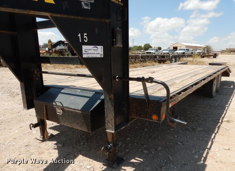image for item DJ1028 2014 Big Tex 14GN equipment trailer