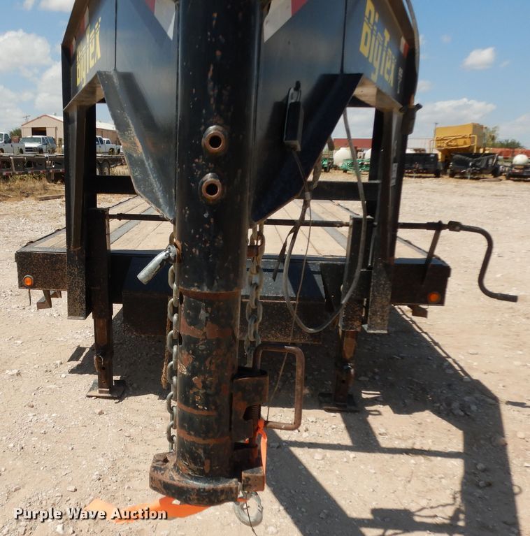 image for item DJ1028 2014 Big Tex 14GN equipment trailer