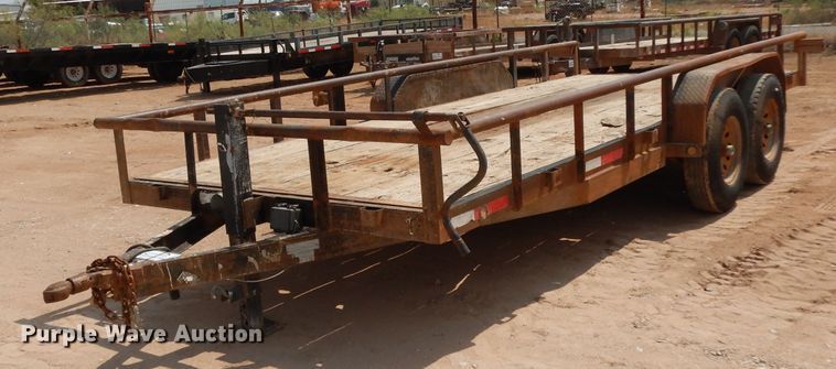 image for item DJ1030 2014 Buck Dandy utility trailer