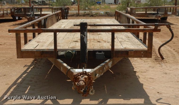 image for item DJ1030 2014 Buck Dandy utility trailer