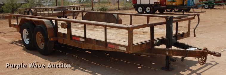 image for item DJ1030 2014 Buck Dandy utility trailer