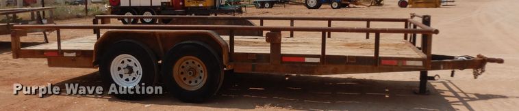 image for item DJ1030 2014 Buck Dandy utility trailer