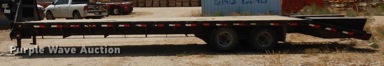 image for item DJ1036 2008 PJ equipment trailer