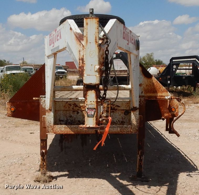 image for item DJ1037 2008 Big Tex equipment trailer