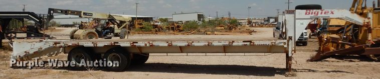 image for item DJ1037 2008 Big Tex equipment trailer