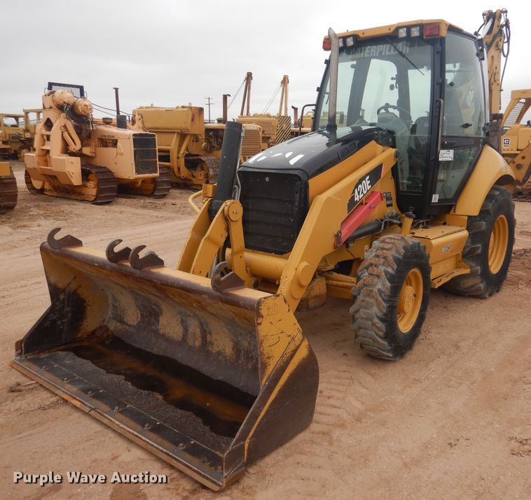 image for item DJ1038 2010 Caterpillar 420E  backhoe