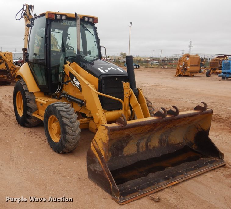 image for item DJ1038 2010 Caterpillar 420E  backhoe