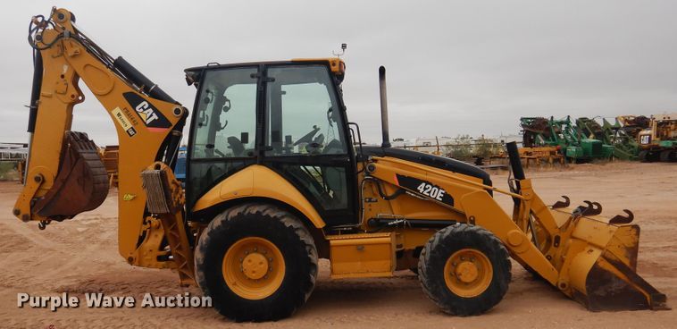 image for item DJ1038 2010 Caterpillar 420E  backhoe