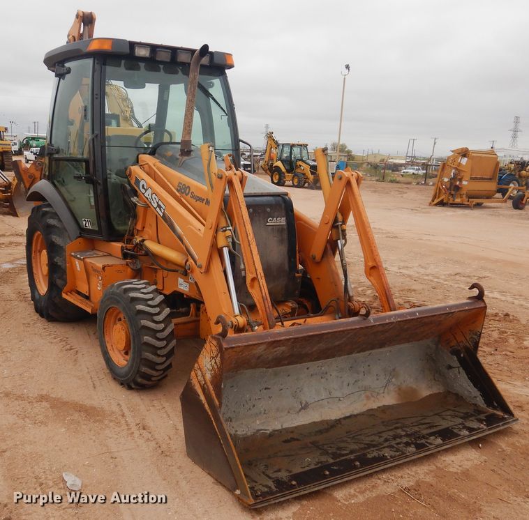 image for item DJ1039 2004 Case 580 Super M  Series 2 backhoe